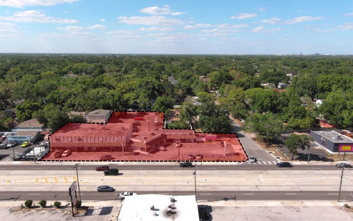 1262 E Hillsborough Ave, Tampa, FL for sale - Aerial - Image 2 of 3