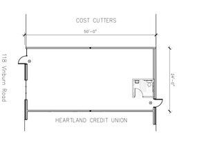 116-120 Vinburn Rd, De Forest, WI for lease Floor Plan- Image 1 of 1