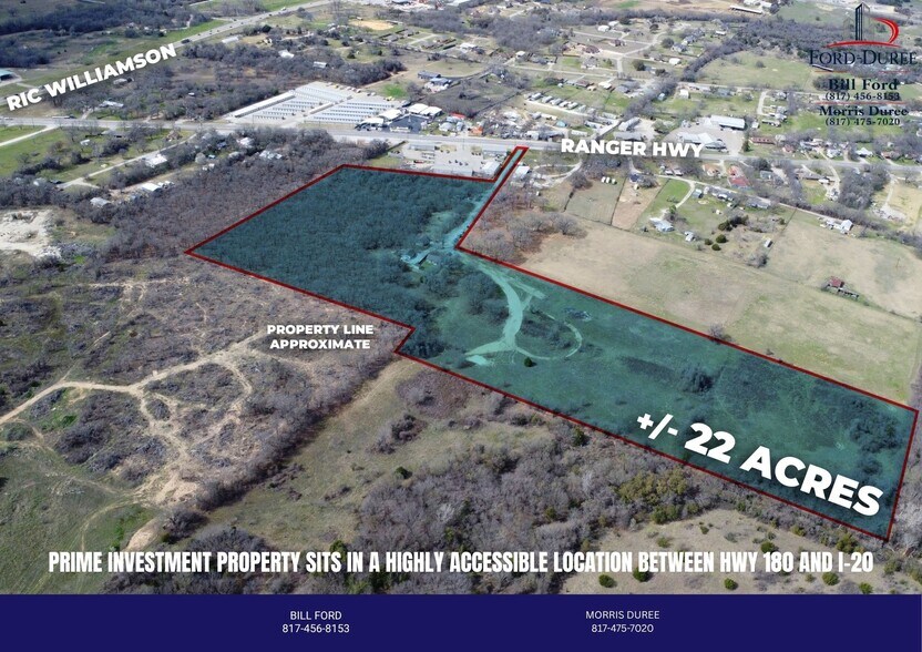 1543 Ranger Hwy, Weatherford, TX à vendre - Photo du bâtiment - Image 2 de 8