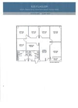 625 N Flagler Dr, West Palm Beach, FL à louer Plan d’étage- Image 1 de 1