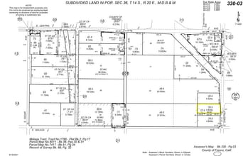 4321 S Chestnut Ave, Fresno, CA for lease Site Plan- Image 2 of 2