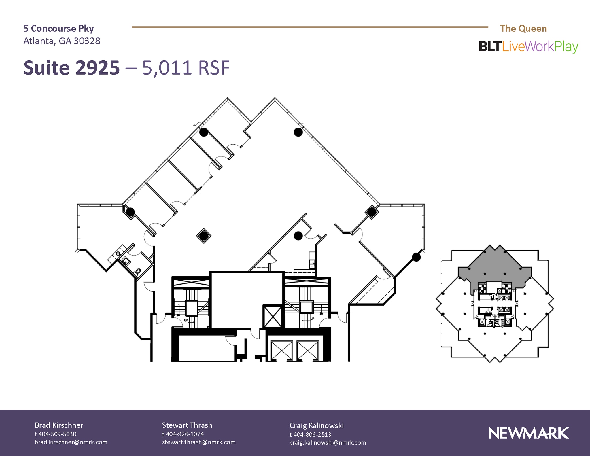 6 Concourse Pky NE, Atlanta, GA for lease Floor Plan- Image 1 of 1