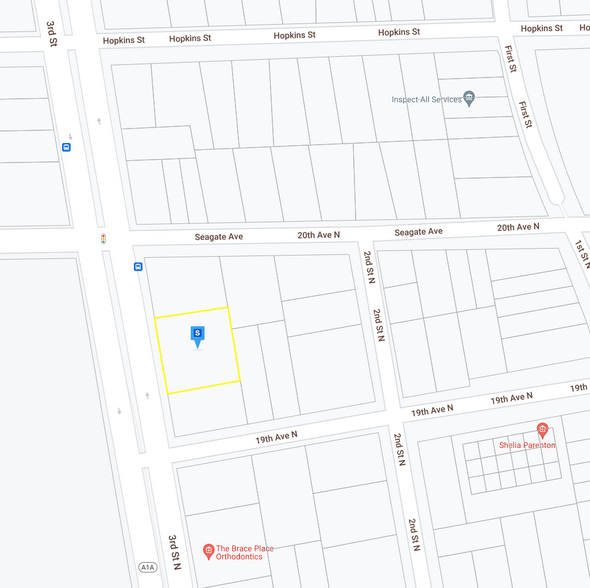 2017 3rd St N, Jacksonville Beach, FL à vendre - Plan cadastral - Image 2 de 3