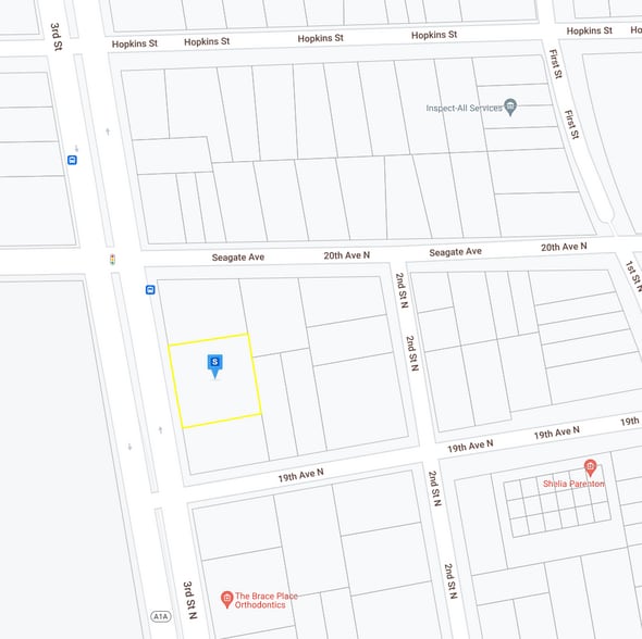 2017 3rd St N, Jacksonville Beach, FL for sale - Plat Map - Image 2 of 2
