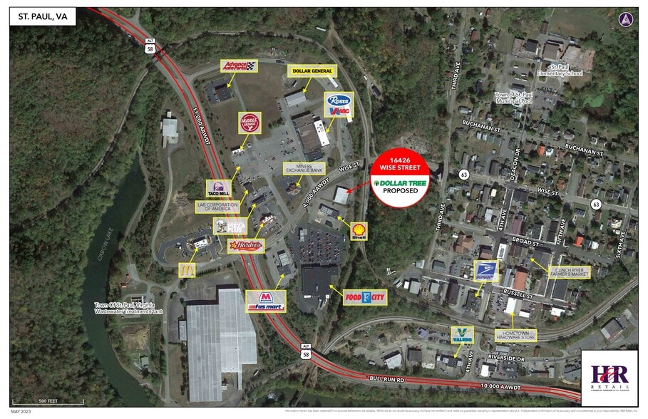 16426 Wise St, Saint Paul, VA for sale - Aerial - Image 3 of 9