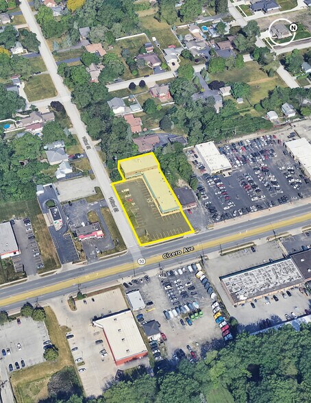 14150-14170 S Cicero Ave, Crestwood, IL à louer - Aérien - Image 3 de 7