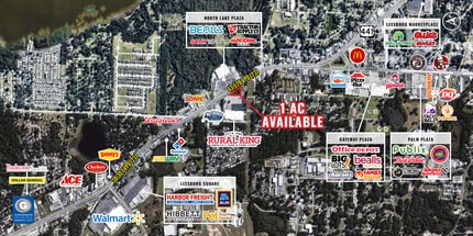 1719 N Citrus Blvd, Leesburg, FL - AERIAL  map view