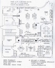 6302 W Broadway St, Pearland, TX à louer Plan de site- Image 1 de 11