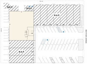 1773-1793 Whittier Ave, Costa Mesa, CA à louer Plan de site- Image 2 de 2