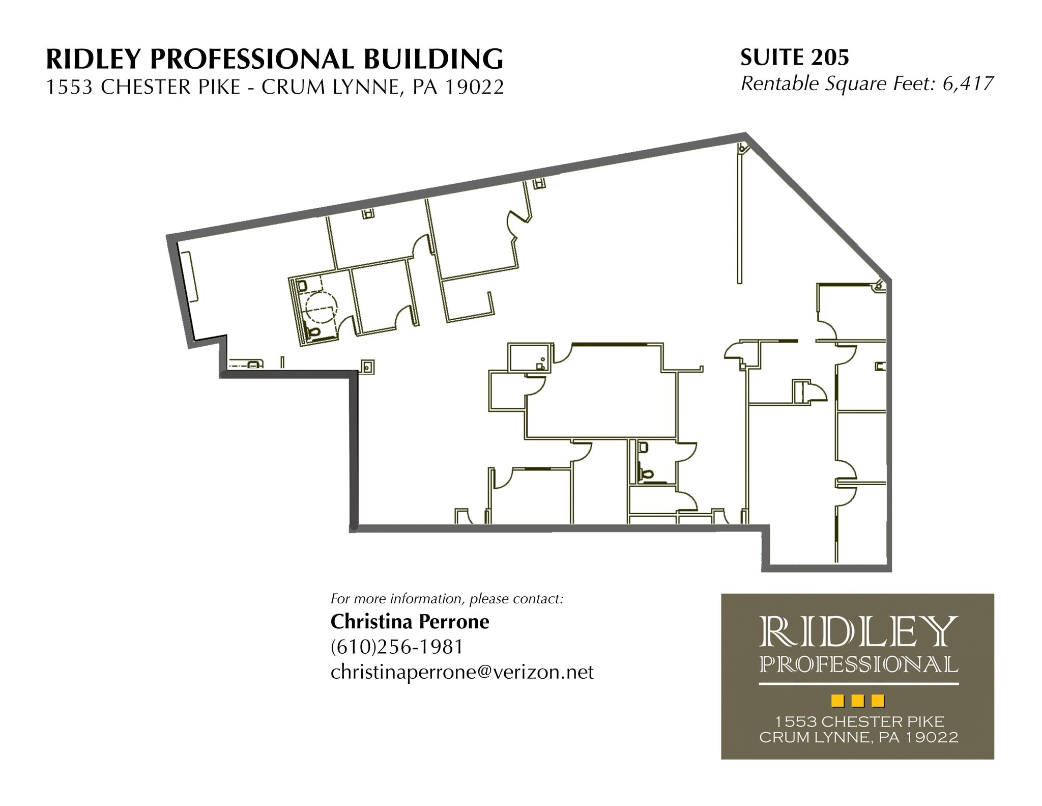 1553 Chester Pike, Crum Lynne, PA for lease Site Plan- Image 1 of 1