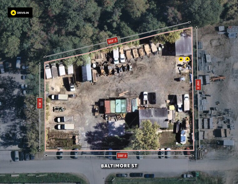 8211-8219 Baltimore St, Laurel, MD à vendre - Photo du bâtiment - Image 2 de 5