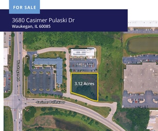 More details for 3680 Casimer Pulaski Memorial Dr, Waukegan, IL - Land for Sale