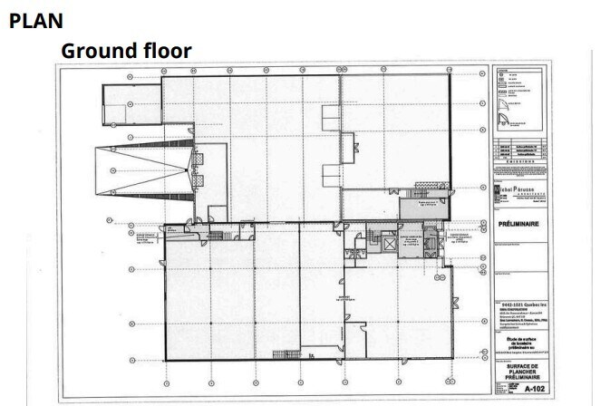 8455 Boul Langelier, Montréal, QC for lease Floor Plan- Image 1 of 1