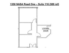 1350 NASA Rd 1, Houston, TX for lease Site Plan- Image 1 of 1