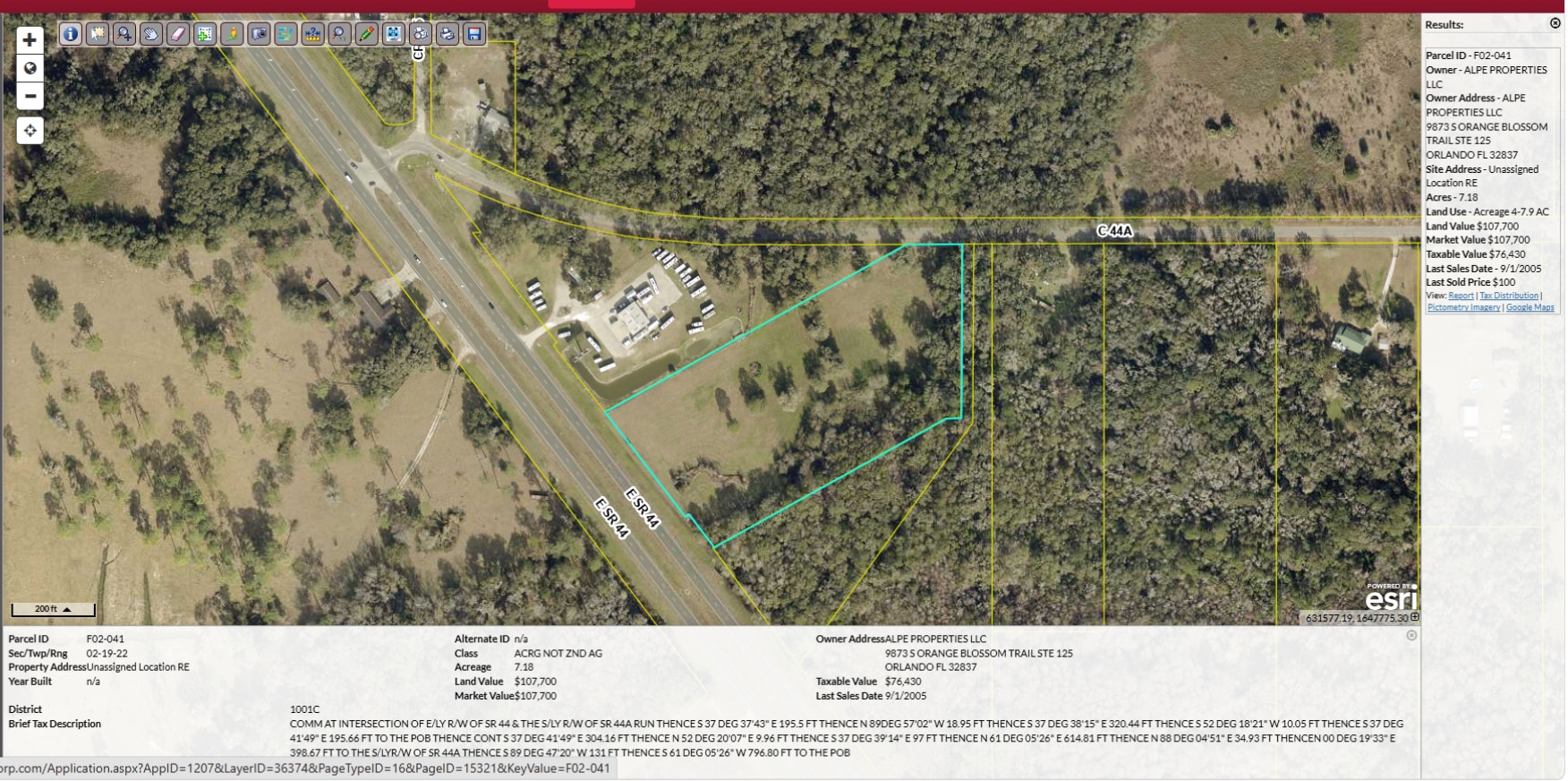 1504 E SR 44, Wildwood, FL for sale Building Photo- Image 1 of 7