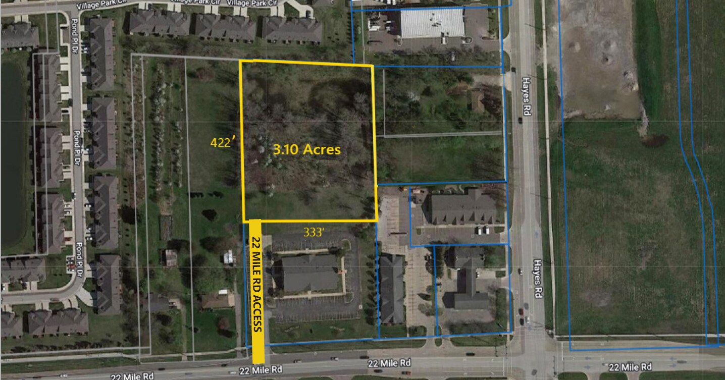 22 Mile Rd, Shelby Township, MI à vendre Photo principale- Image 1 de 2