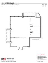 4400 Pga Blvd, Palm Beach Gardens, FL for lease Floor Plan- Image 2 of 6