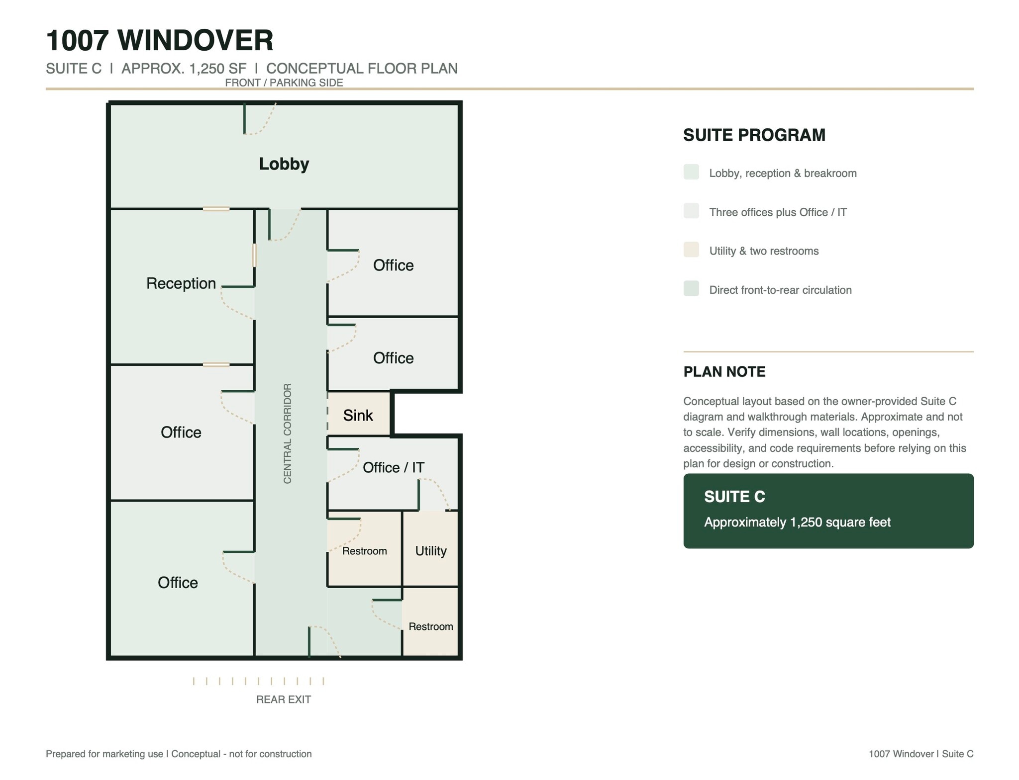 1007 Windover Rd, Jonesboro, AR for lease Floor Plan- Image 1 of 1