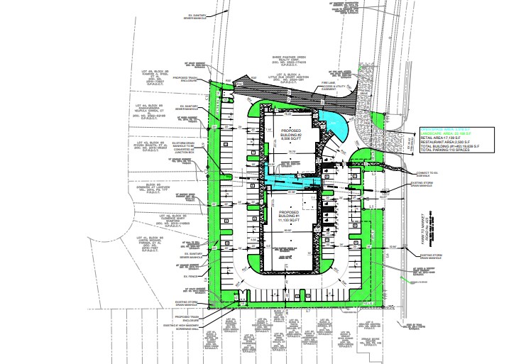 SWC of Panther Creek Pky, Frisco, TX à louer - Plan de site - Image 3 de 4