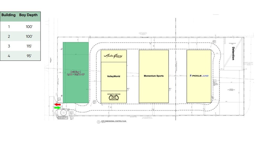 21415 Martin Ln, Pflugerville, TX for lease - Site Plan - Image 2 of 6