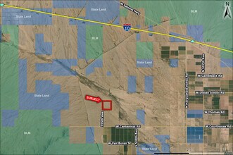 555th & Indian School Rd 160 AC ave, Tonopah, AZ - AERIAL  map view - Image1