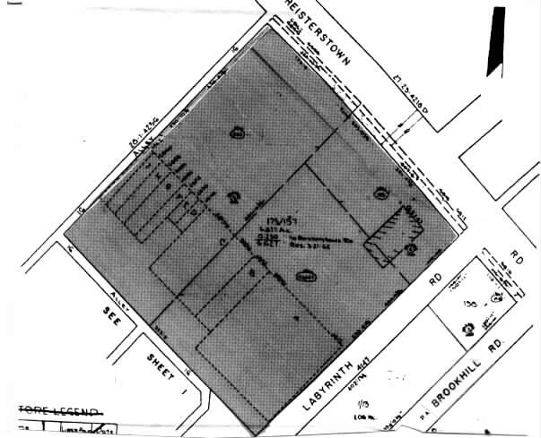 6812-6862 Reisterstown Rd, Baltimore, MD for lease - Plat Map - Image 3 of 6
