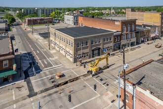 1236-1240 Central Ave, Middletown, OH - Aerial  map view