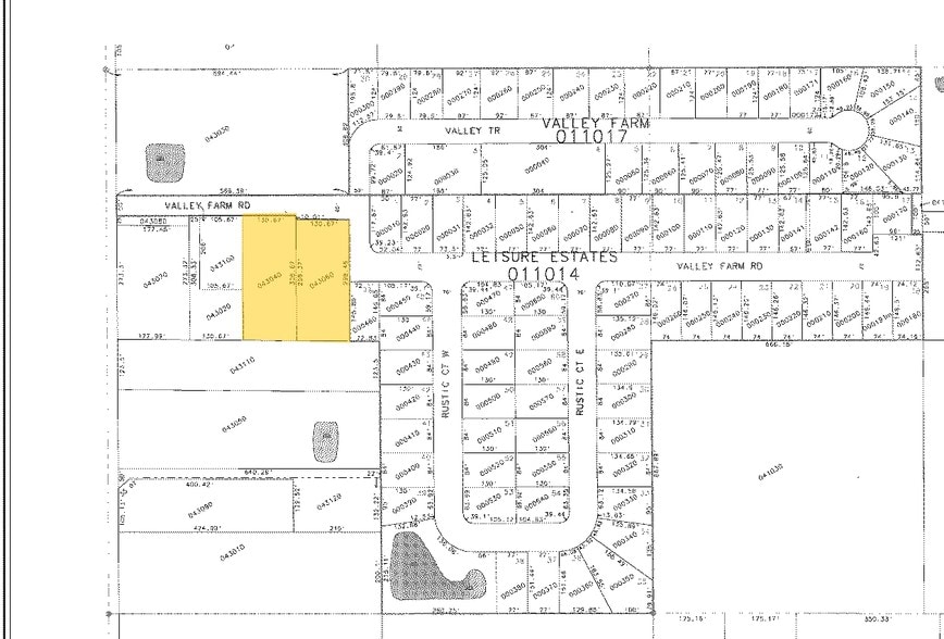 3702 Valley Farm Rd, Lakeland, FL for sale - Plat Map - Image 2 of 2