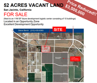 Plus de détails pour Ramona Blvd, San Jacinto, CA - Terrain à vendre