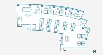 2100 Powell St, Emeryville, CA à louer Plan d’étage- Image 1 de 1