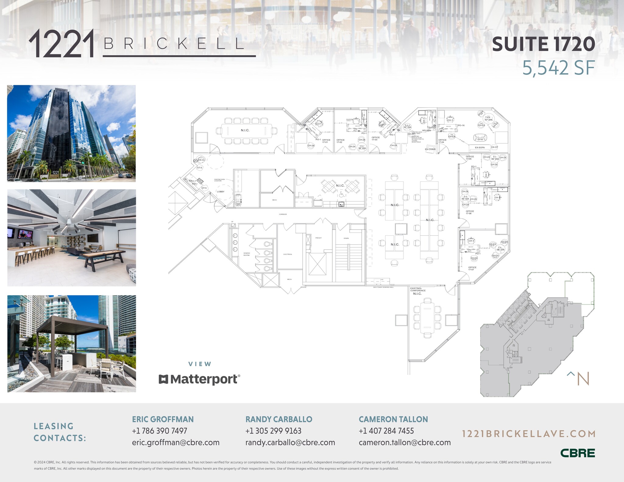 1221 Brickell Ave, Miami, FL for lease Site Plan- Image 1 of 8