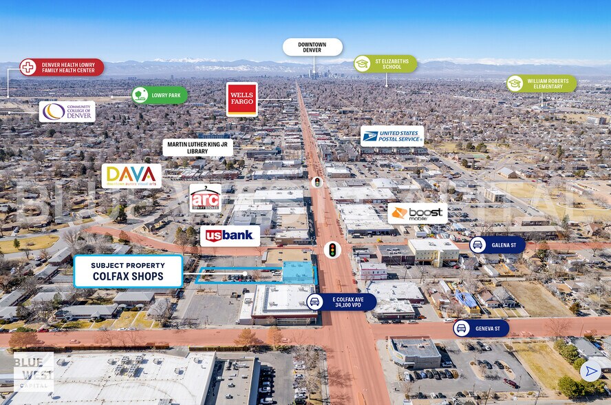 10212-10222 E Colfax Ave, Aurora, CO à vendre - Photo du bâtiment - Image 2 de 7