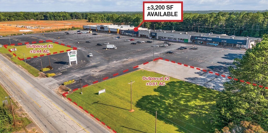 1500 W Main St, Laurens, SC à louer - Photo du bâtiment - Image 1 de 2