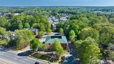 525 E Crossville Rd, Roswell, GA - AERIAL  map view - Image1