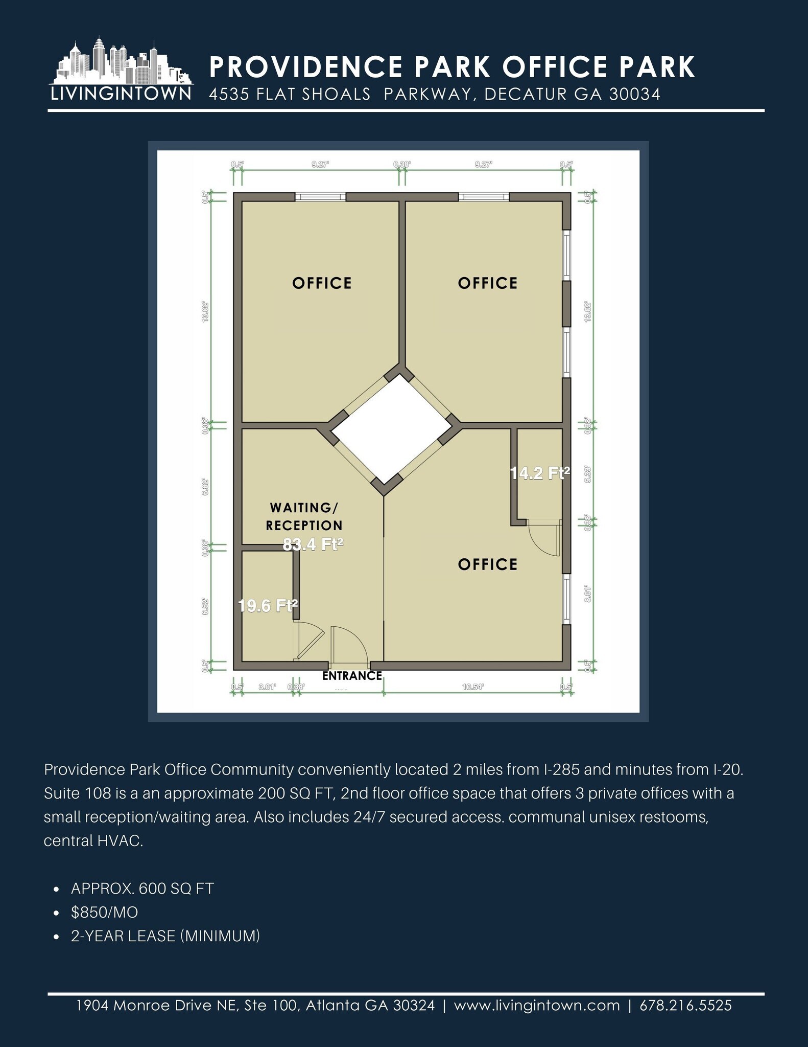 4525 Flat Shoals Pky, Decatur, GA for lease Building Photo- Image 1 of 1