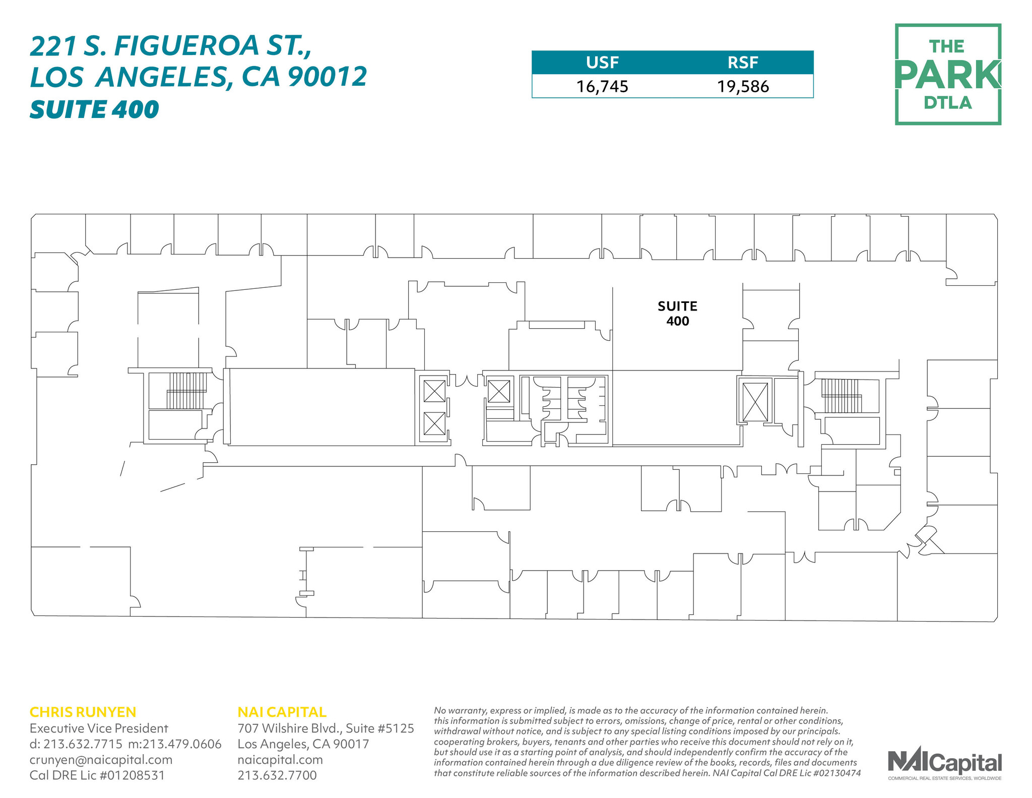 261 S Figueroa St, Los Angeles, CA for lease Floor Plan- Image 1 of 2