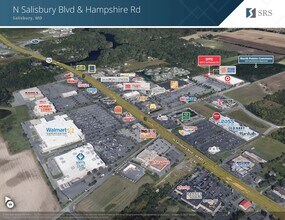 115 E North Point Dr, Salisbury, MD - Aerial map view