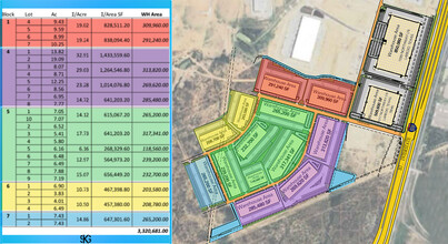 Hachar Industrial Park Phase 4, Laredo, TX - aerial  map view