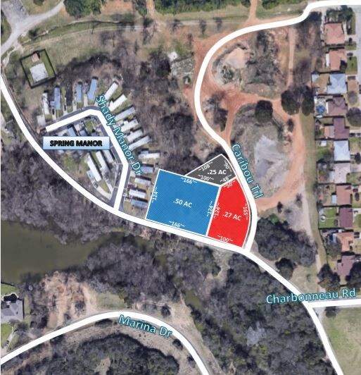 3626 Marina Dr, Fort Worth, TX à vendre Plan de site- Image 1 de 3