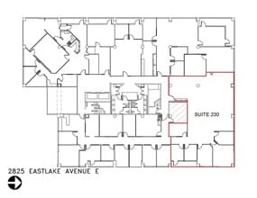 2825 Eastlake Ave E, Seattle, WA for lease Site Plan- Image 1 of 1