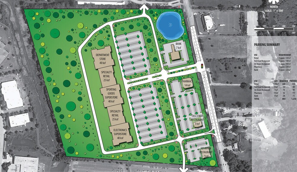 1300 Milwaukee Ave, Buffalo Grove, IL à vendre - Plan de site - Image 2 de 6
