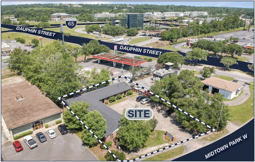 10 Midtown Park W, Mobile, AL à louer - Photo du bâtiment - Image 2 de 11