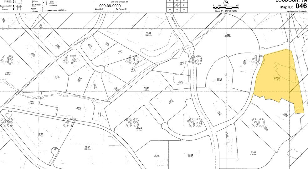 22970 Indian Creek Dr, Sterling, VA à louer - Plan cadastral - Image 2 de 7