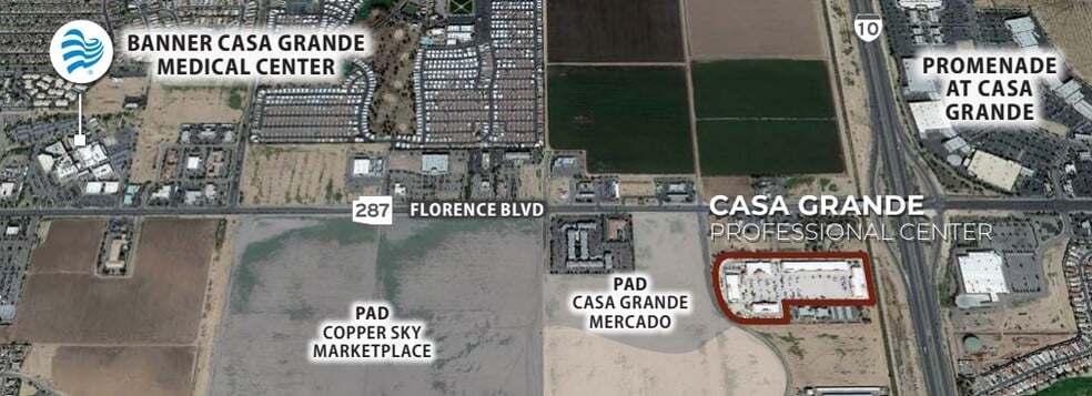 560-580 N Camino Mercado, Casa Grande, AZ for lease - Aerial - Image 3 of 3