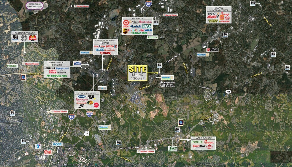 3699 US-29, Concord, NC à vendre - Aérien - Image 1 de 3