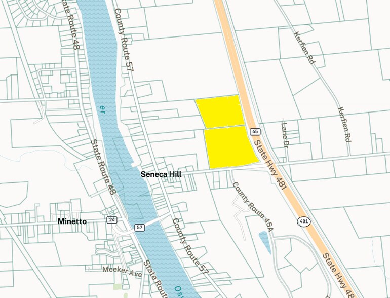 County Rt 45, Volney, NY à vendre - Plan de site - Image 2 de 2
