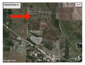 12951 SW Paddock Ln, Indiantown, FL - Aerial map view