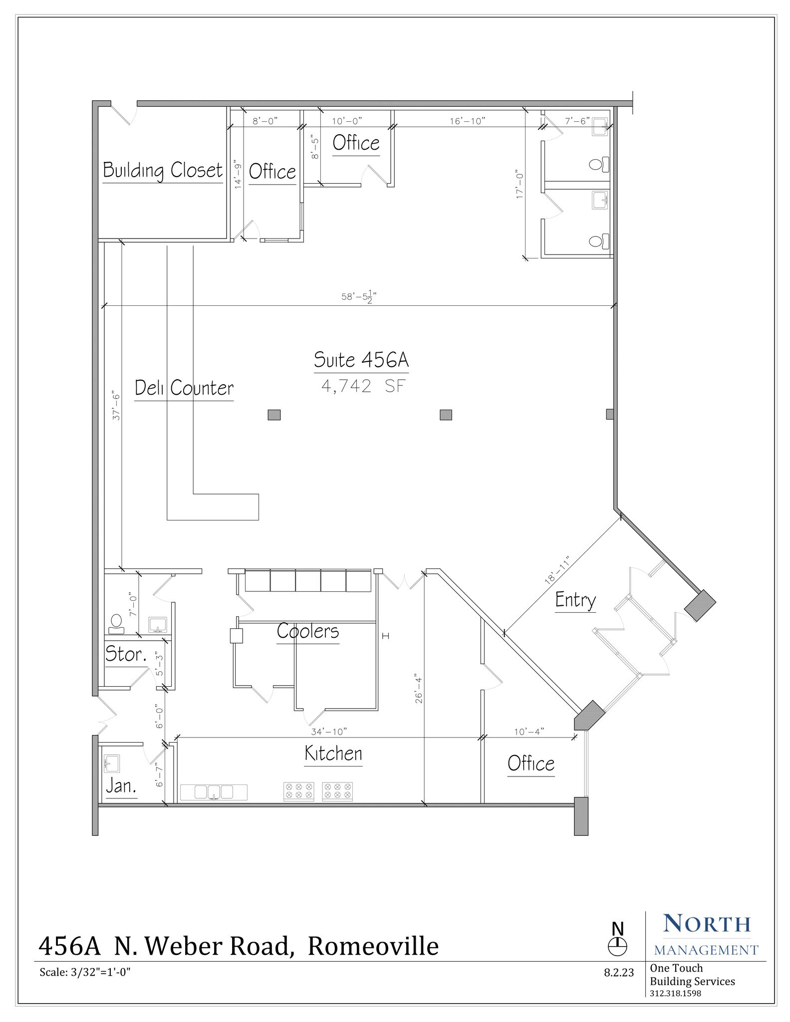 444-464 N Weber Rd, Romeoville, IL for lease Site Plan- Image 1 of 1