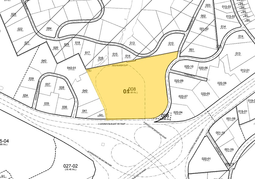 7 Independence Pt, Greenville, SC for lease - Plat Map - Image 2 of 2