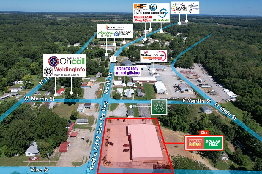 709 N Court St, Grayville, IL à vendre - Photo du bâtiment - Image 2 de 5